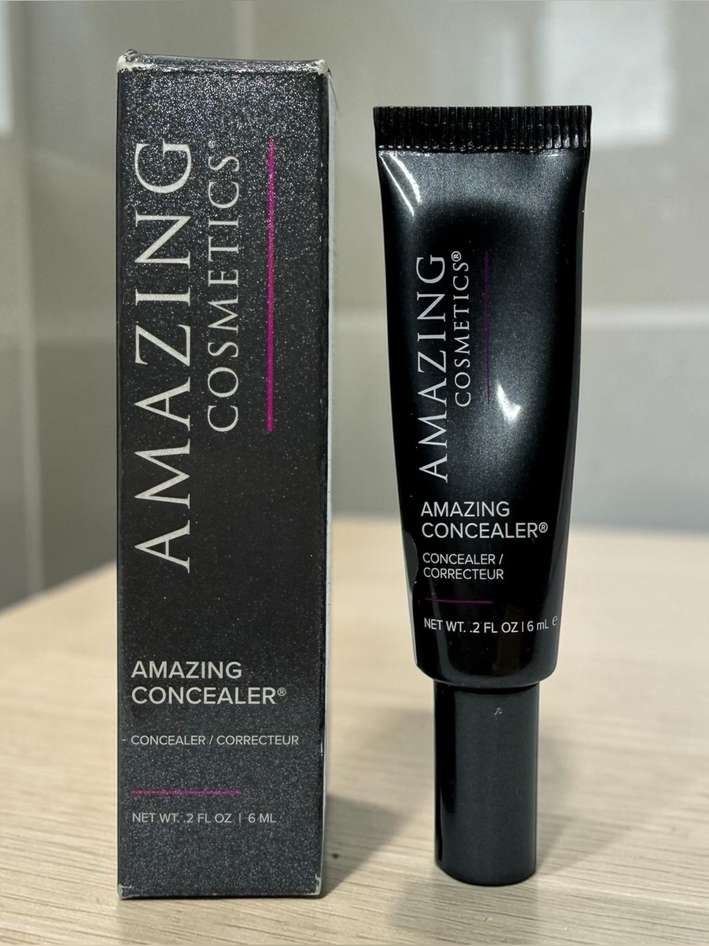 AmazingCosmetics Amazing Concealer Tan Golden Full Coverage Long Wear .2 Fl Oz